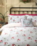 Dreams n Drapes Lodge Winter Robins Duck Egg Duvet Set