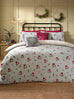 Dreams n Drapes Lodge Winter Robins Duck Egg Duvet Set