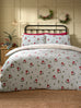 Dreams n Drapes Lodge Winter Robins Duck Egg Duvet Set