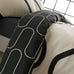 Catherine Lansfield Linear Curve Geometric Duvet Set