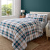 Catherine Lansfield Kelso Check Duvet Set