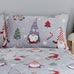 Catherine Lansfield Christmas Festive Gnomes 100% Polyester Fleece Duvet Set