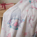 Catherine Lansfield Christmas Festive Gnomes Pink 130cm x 170cm Throw