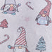 Catherine Lansfield Christmas Festive Gnomes Pink 130cm x 170cm Throw