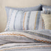 Pineapple Elephant Vida Stripe Beige Duvet Set