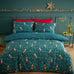 Catherine Lansfield Nutcracker Green Duvet Set