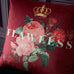 Bridgerton Flawless Floral Red 45cm x 45cm Cushion