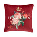 Bridgerton Flawless Floral Red 45cm x 45cm Cushion