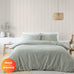 Catherine Lansfield Stripe 100% Brushed Cotton Duvet Set