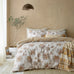 Pineapple Elephant Sahara Floral Beige Duvet Set