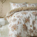 Pineapple Elephant Sahara Floral Beige Duvet Set