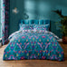 Catherine Lansfield Mya Tropical Birds Duckegg Duvet Set