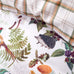 Catherine Lansfield Velvet Woodland Walk Natural Duvet Set