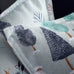 Bianca Winter Scene Blue 100% Brushed Cotton Duvet Set