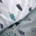 Bianca Winter Scene Blue 100% Brushed Cotton Duvet Set