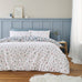 Bianca Ophelia Floral Blue 100% Brushed Cotton Duvet Set