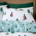 Catherine Lansfield Snowy Penguin White Brushed Cotton Duvet Set