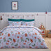 Catherine Lansfield Christmas Gingerbread Blue Duvet Set