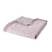 Bridgerton Silhouette Lace Pink 220cm x 230cm Bedspread