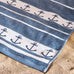 Catherine Lansfield Anchors 90cm x 180cm Beach Towel