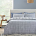 Bianca Marlow Check Blue Duvet Set