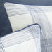 Bianca Marlow Check Blue Duvet Set