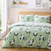 Catherine Lansfield Kids Panda Paws Green Duvet Set