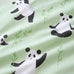 Catherine Lansfield Kids Panda Paws Green Duvet Set