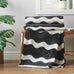 SASSY B_ Waves Black/White Duvet Set