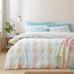 Catherine Lansfield Spring Check Pastel Duvet Set