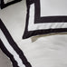 Catherine Lansfield So Soft Mono Panel Black/Cream Duvet Set