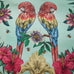 Matthew Williamson Paradise Parrot Green Duvet Set