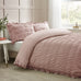 Catherine Lansfield Seersucker Frill Duvet Set