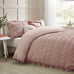 Catherine Lansfield Seersucker Frill Duvet Set