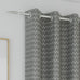 Tyrone Aspen Eyelet Lined Curtains