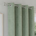 Tyrone Austin 100% Blackout Lined Eyelet Curtains