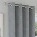 Tyrone Austin 100% Blackout Lined Eyelet Curtains