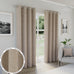 Tyrone Austin 100% Blackout Lined Eyelet Curtains