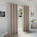 Tyrone Austin 100% Blackout Lined Eyelet Curtains