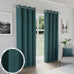 Tyrone Austin 100% Blackout Lined Eyelet Curtains