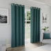 Tyrone Austin 100% Blackout Lined Eyelet Curtains