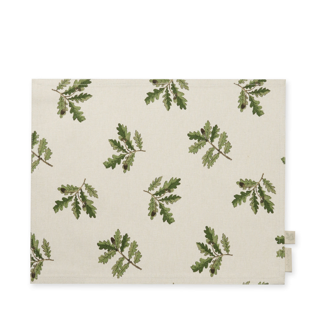 ALL113820 Sophie Allport National Trust Acorn & Oak Leaves Fabric Placemat Set of 2