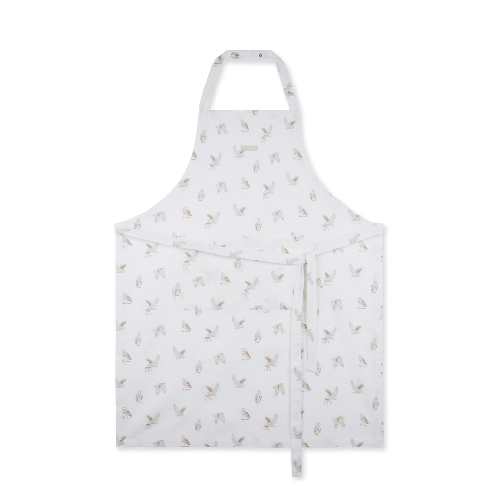 ALL120250 Sophie Allport Snowy Owls Adult Apron