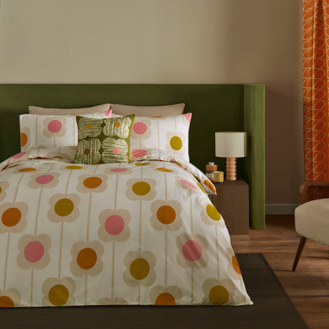 Orla Kiely Abacus Flower Sunrise Duvet Set