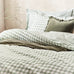 The Linen Yard Barton Check Reversible Duvet Set