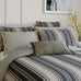 Bedeck of Belfast Oscar Charcoal & Tan Duvet Set