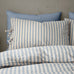 Pineapple Elephant Zanzibar Yarn Dyed Stripe Duvet Set