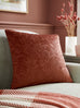 Laura Ashley Barley Embossed Microfibre Filled 50cm x 50cm Cushion