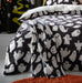 Bedlam Spooky Ghosts Grey 120cm x 150cm Throw