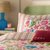 Furn Curious Lotus Exotic Floral Linen Duvet Set